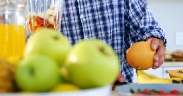 Early Morning Healthy Breakfast Preparation with Fresh Fruits - Download Free Stock Images Pikwizard.com