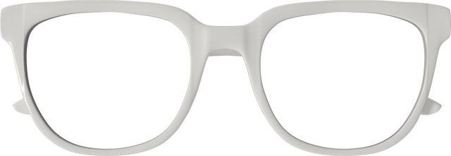 White Transparent Eyeglass Frames against Isolated Background - Download Free Stock Videos Pikwizard.com