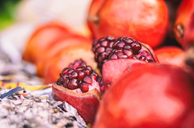 Pomegranate Berry Edible fruit - Download Free Stock Photos Pikwizard.com