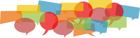 Colorful Transparent Speech Bubbles Digital Illustration - Download Free Stock Videos Pikwizard.com