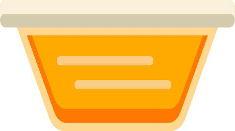 illustration transparent container filled with vibrant peach bars - Download Free Stock Videos Pikwizard.com