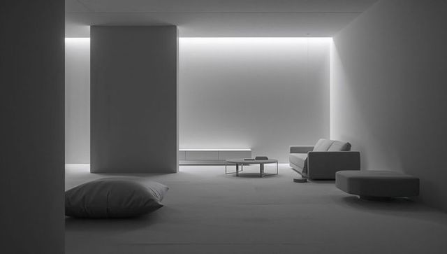 Minimalist Modern Lounge with Contemporary Design Elements