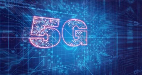 5G Network Technology and Digital Interface Concept - Download Free Stock Images Pikwizard.com