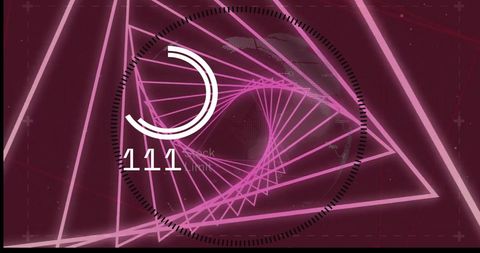 abstract neon data processing in digital interface - Download Free Stock Images Pikwizard.com