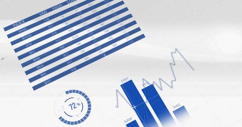 Digital Data Processing and Analytics on Advanced Interface Screen - Download Free Stock Images Pikwizard.com