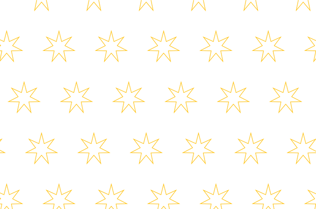 Yellow Stars Repeated Pattern on Transparent Background Isolated Vector - Download Free Stock Videos Pikwizard.com