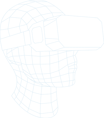3d wireframe headwears futuristic vr headset transparent background - Download Free Stock Videos Pikwizard.com