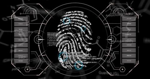 Digital Fingerprint with Chemical Data Overlay