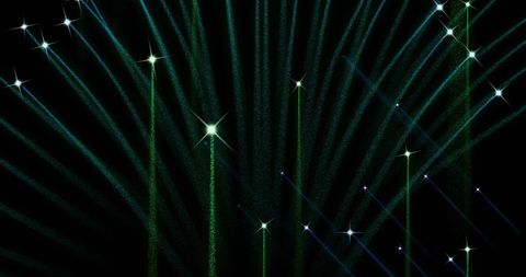 Vibrant Fireworks Display with Sparkling Stars - Download Free Stock Images Pikwizard.com