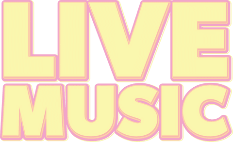 Bold Transparent Live Music Text with Neon Outline Effect - Download Free Stock Videos Pikwizard.com