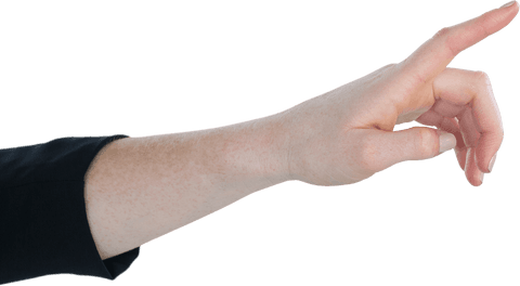 Transparent Businesswoman Hand Gesturing - Download Free Stock Videos Pikwizard.com