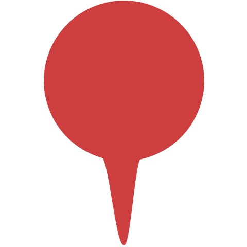 red drawing pin marking overlay with transparent background - Download Free Stock Videos Pikwizard.com