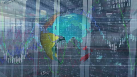 Global Data Network Collaboration Concept with Digital Globe