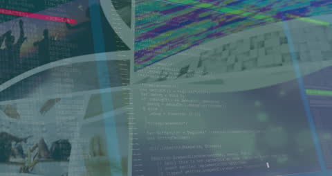 Digital Interface and Cloud Data Concept