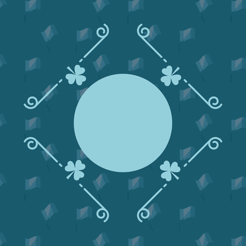 Blue Pattern With Geometric Motif On Transparent Background - Download Free Stock Videos Pikwizard.com