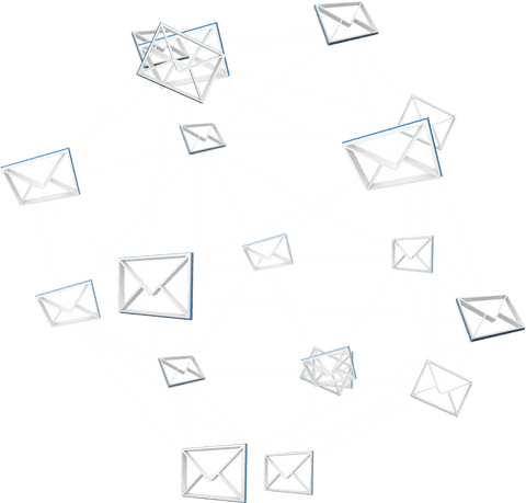 digital envelopes network vector on transparent background - Download Free Stock Videos Pikwizard.com