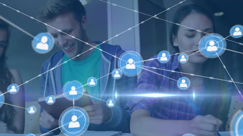 Digital Network Overlay on Business Collaboration