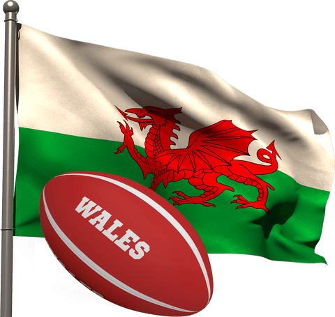 wales flag and rugby ball transparent illustration - Download Free Stock Videos Pikwizard.com