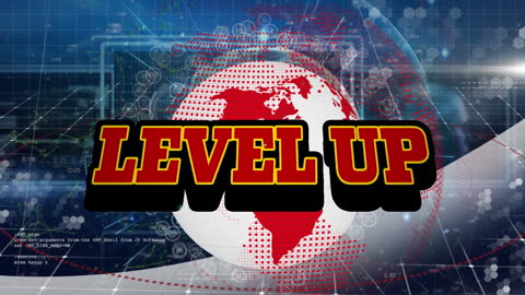 Digital Level Up Graphics on Global Interface