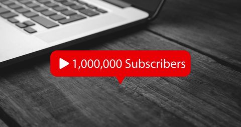 Celebrating one million subscribers on social media