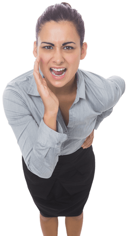angry businesswoman shouting transparent background - Download Free Stock Videos Pikwizard.com