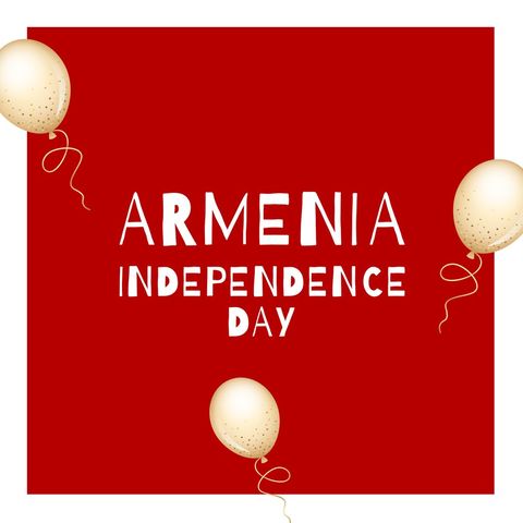 Armenia Independence Day Celebration with Balloons - Download Free Stock Templates Pikwizard.com