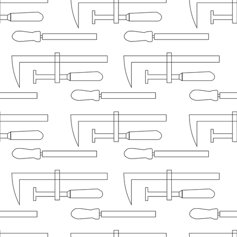 transparent background pattern featuring hand tools - Download Free Stock Videos Pikwizard.com