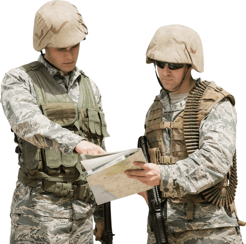 transparent military soldiers analyzing battle map - Download Free Stock Videos Pikwizard.com