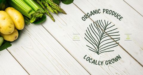 Organic Vegetables on White Wooden Table for Healthy Living - Download Free Stock Images Pikwizard.com