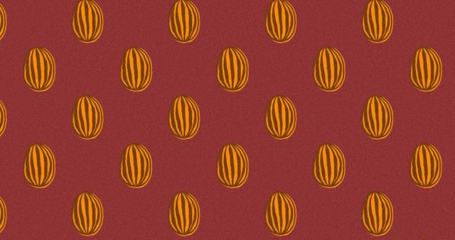 Colorful Seamless Easter Egg Pattern with Red Background - Download Free Stock Images Pikwizard.com