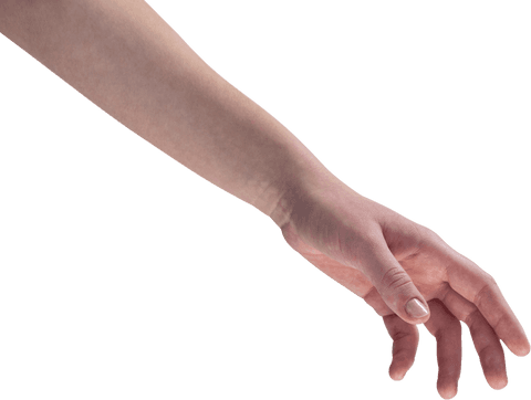 transparent woman's hand gesture isolated on white background - Download Free Stock Videos Pikwizard.com