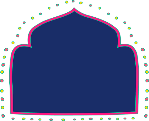 decorative geometric frame with blue fill casting design - Download Free Stock Videos Pikwizard.com