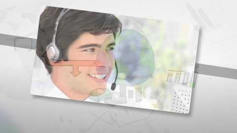 Young Professional Engaging in Global Business Communication