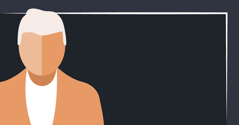 Digital Illustration of Man with Copy Space on Transparent Background