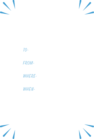 Transparent Invitation Outline with Blue Highlights - Download Free Stock Videos Pikwizard.com