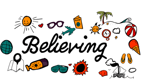 colorful travel icons and text transparent background - Download Free Stock Videos Pikwizard.com