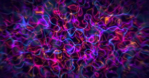 Vibrant Abstract Neon Waves in Motion - Download Free Stock Images Pikwizard.com