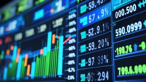 Digital Financial Trading Analytics Dashboard with Graphs and Data - Download Free Stock Images Pikwizard.com