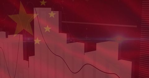 China's Economic Data and Digital Finance Analysis - Download Free Stock Images Pikwizard.com