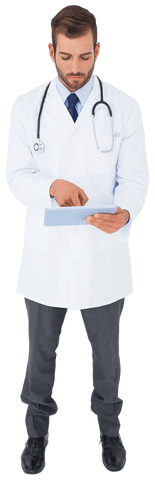 Transparent background doctor using tablet device technology