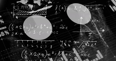 Abstract Mathematics with Digital Interface Concept