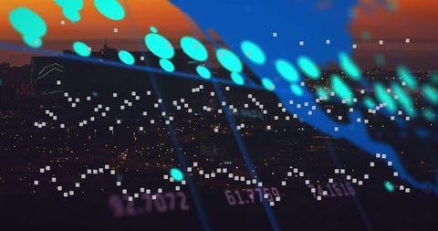 futuristic digital display with global data visualization - Download Free Stock Images Pikwizard.com