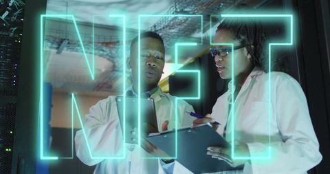 Innovative NFT Exploration by African American Technologists - Download Free Stock Images Pikwizard.com
