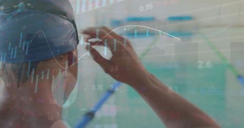 Abstract Fusion of Swimming and Stock Market Dynamics