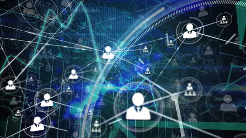 Global Networking and Data Processing Visualization