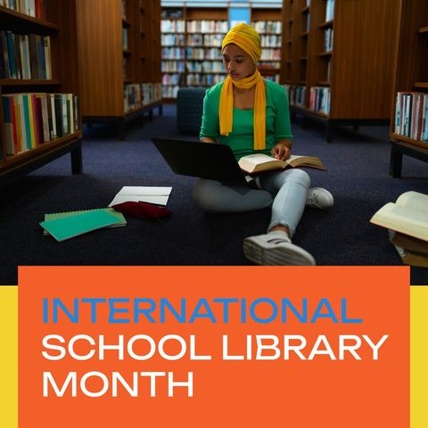 Student with Hijab Using Laptop in Library for E-Learning - Download Free Stock Templates Pikwizard.com