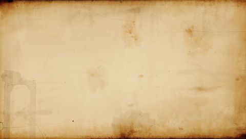 Showing aged paper with burned edges, water stains and creases for vintage design