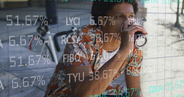 Young Man Analyzing Stock Market Data on Digital Interface - Download Free Stock Images Pikwizard.com