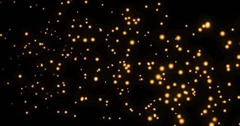 Abstract Glowing Night Scene with Luminescent Spots - Download Free Stock Images Pikwizard.com
