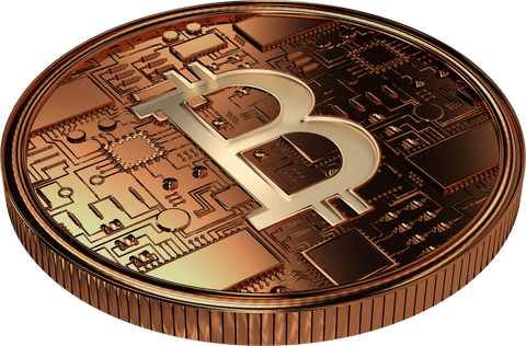 digital bitcoin coin rendering on transparent background - Download Free Stock Videos Pikwizard.com
